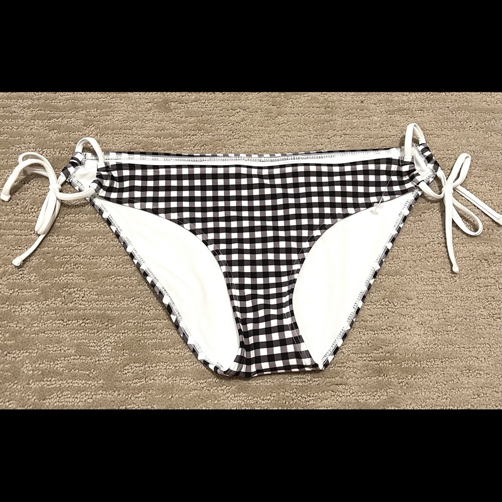 NWOT ABERCROMBIE & FITCH CHECKERED BIKINI BOTTOM